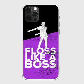 Чехол для iPhone 12 Pro Max с принтом Floss Like A Boss , Силикон |  | battle | boss | epic | floss | fortnite | game | games | lama | pubg | pvp | royale | save | survival | the | world | битва | выживание | дроп | игра | игры | королевская | лама | массакр | мир | пабг | спасти | фортнайт