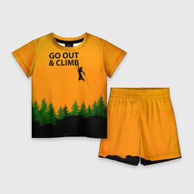 Детский костюм с шортами 3D с принтом Альпинизм ,  |  | adrenaline | adventure | extreme | hiking | mountaineering | mountains | rockclimbing | rocks | адреналин | альпинизм | горы | скалолазание | скалы | туризм | экстрим