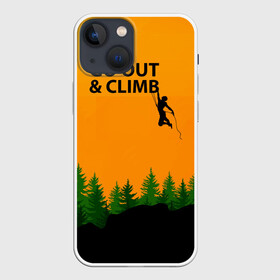 Чехол для iPhone 13 mini с принтом Альпинизм ,  |  | adrenaline | adventure | extreme | hiking | mountaineering | mountains | rockclimbing | rocks | адреналин | альпинизм | горы | скалолазание | скалы | туризм | экстрим