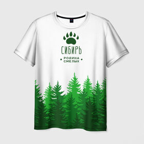Мужская футболка 3D с принтом сибирь , 100% полиэфир | прямой крой, круглый вырез горловины, длина до линии бедер | adventure | forest | hiking | nature | russia | siberia | taiga | traveling | trekking | лес | отдых | охота | природа | путешествия | россия | русь | сибирь | славяне | тайга | туризм