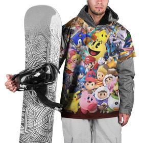Накидка на куртку 3D с принтом Super Smash Bros , 100% полиэстер |  | donkey | fighting | kong | mario | nintendo | pokemon | super | байонетта | бельмонты | клауд | мегамен | пикачу | пэкмэн | рихтер | рю | саймон | солид | соник | страйф | файтинг