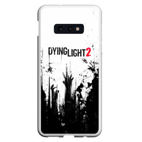 Чехол для Samsung S10E с принтом Dying Light 2 , Силикон | Область печати: задняя сторона чехла, без боковых панелей | Тематика изображения на принте: action | axe | dying | horror | light | open | rpg | survival | techland | world | zombie | zombies | выживание | даин | дайинг | зомби | игра | игры | лайт | мир | открытый | про | топор | топорик | ужасы | хоррор | экшн