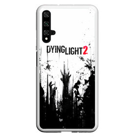 Чехол для Honor 20 с принтом Dying Light 2 , Силикон | Область печати: задняя сторона чехла, без боковых панелей | Тематика изображения на принте: action | axe | dying | horror | light | open | rpg | survival | techland | world | zombie | zombies | выживание | даин | дайинг | зомби | игра | игры | лайт | мир | открытый | про | топор | топорик | ужасы | хоррор | экшн