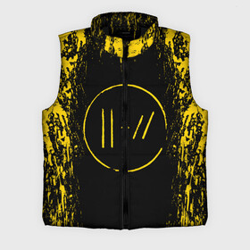 Мужской жилет утепленный 3D с принтом TWENTY ONE PILOTS  21 PILOTS  TOP ,  |  | 21 pilots | 21p | dyrty | music | paints | rock | top | trench | twenty one pilots | yellow | брызги | группа | краска.пятна | музыка | рок