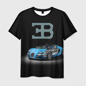 Мужская футболка 3D с принтом Bugatti , 100% полиэфир | прямой крой, круглый вырез горловины, длина до линии бедер | autosport | bugatti | dark | design | italy | speed | sportcar | streetracing | автомобиль | автоспорт | гонка | дизайн | италия | конюшня | красота | престиж | скорость | спорткар | стритрейсинг | тачка | точило | черный