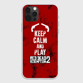 Чехол для iPhone 12 Pro Max с принтом RDR2 , Силикон |  | game | gamer | keep calm | rdr2 | red dead redemption 2 | rockstar studios | игры