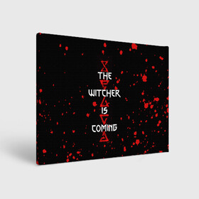 Холст прямоугольный с принтом The Witcher Is Coming , 100% ПВХ |  | blood | game | games | player | rpg | skyrim | the | witcher | ведьмак | война | войны | волк | волки | геральт | игра | игрок | игры | кровь | лого | меч | полосы | рпг | символ | символы | скайрим | три | четыре | щит