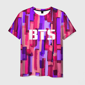 Мужская футболка 3D с принтом BTS , 100% полиэфир | прямой крой, круглый вырез горловины, длина до линии бедер | bangtan boys | music | бангтан бойс | бтс | корея | музыка | парни | поп музыка
