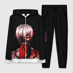 Женский костюм 3D с принтом Ken Kaneki в крови ,  |  | anime | blood | eyepatch | ghoul | kaneki | ken | one eyed | tokyo | tokyoghoul | гуль | канеки | кен | кровь | одноглазый | токийский