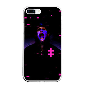 Чехол для iPhone 7Plus/8 Plus матовый с принтом Marilyn Manson , Силикон | Область печати: задняя сторона чехла, без боковых панелей | cry | inch | industrial | little | manson | marilyn | music | nails | nin | rock | sister | индастриал | инч | мансон | менсен | менсон | мерилин | мерлин | музыка | мэнсон | мэрилин | мэрлин | найн | нин | нэйлс | рок
