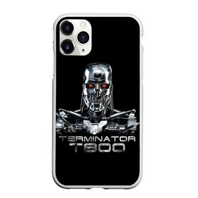 Чехол для iPhone 11 Pro матовый с принтом Терминатор Т800 , Силикон |  | cinema | robot | skull | t800 | terminator | кино | робот | т800 | терминатор | череп