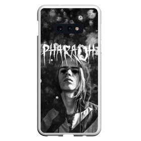 Чехол для Samsung S10E с принтом PHARAOH DARK , Силикон | Область печати: задняя сторона чехла, без боковых панелей | dark | dead | dolor | dynasty | hip | hop | pharaoh | phlora | phloyd | phosphor | rap | raper | redrum | russian | skr | tattoo | yungrussia | глеб | голубин | мрачный | репер | русский | рэп | скр | уаджет | фара | фараон | хип | хоп