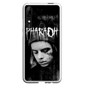 Чехол для Honor P Smart Z с принтом PHARAOH , Силикон | Область печати: задняя сторона чехла, без боковых панелей | dark | dead | dolor | dynasty | hip | hop | pharaoh | phlora | phloyd | phosphor | rap | raper | redrum | russian | skr | tattoo | yungrussia | глеб | голубин | мрачный | репер | русский | рэп | скр | уаджет | фара | фараон | хип | хоп