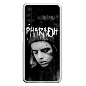 Чехол для Honor 20 с принтом PHARAOH , Силикон | Область печати: задняя сторона чехла, без боковых панелей | Тематика изображения на принте: dark | dead | dolor | dynasty | hip | hop | pharaoh | phlora | phloyd | phosphor | rap | raper | redrum | russian | skr | tattoo | yungrussia | глеб | голубин | мрачный | репер | русский | рэп | скр | уаджет | фара | фараон | хип | хоп