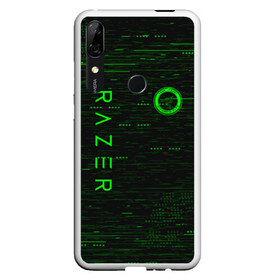 Чехол для Honor P Smart Z с принтом RAZER , Силикон | Область печати: задняя сторона чехла, без боковых панелей | Тематика изображения на принте: 101 | brand | company | gamer | green | logo | mamba | naga | player | razer | rzr | snake | бренд | железо | зеленый | змея | компания | лого | рейзер | софт