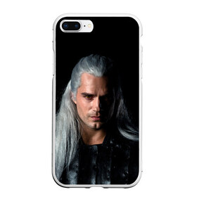 Чехол для iPhone 7Plus/8 Plus матовый с принтом The Witcher Geralt of Rivia , Силикон | Область печати: задняя сторона чехла, без боковых панелей | andrzej | cavill | ciri | cirilla | geralt | henry | netflix | rivia | sapkowski | witcher | yennefer | анджей | ведьмак | генри | геральт | йеннифэр | кавилл | ривия | сапковский | цири | цирилла