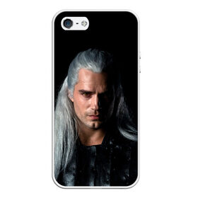 Чехол для iPhone 5/5S матовый с принтом The Witcher Geralt of Rivia , Силикон | Область печати: задняя сторона чехла, без боковых панелей | andrzej | cavill | ciri | cirilla | geralt | henry | netflix | rivia | sapkowski | witcher | yennefer | анджей | ведьмак | генри | геральт | йеннифэр | кавилл | ривия | сапковский | цири | цирилла