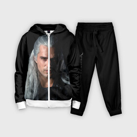 Детский костюм 3D с принтом The Witcher. Geralt of Rivia ,  |  | andrzej | cavill | ciri | cirilla | geralt | henry | netflix | rivia | sapkowski | witcher | yennefer | анджей | ведьмак | генри | геральт | йеннифэр | кавилл | ривия | сапковский | цири | цирилла