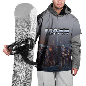 Накидка на куртку 3D с принтом Mass Effect , 100% полиэстер |  | amdromeda initiative | andromeda | game | gun | hemet | n7 | rifle | ryder | soldier | space | star | weapon