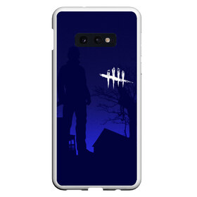 Чехол для Samsung S10E с принтом DEAD BY DAYLIGHT , Силикон | Область печати: задняя сторона чехла, без боковых панелей | dead by daylight | game | hillbilly | maniacs | trapper | wraith | деревенщина | игра | мертвые днем | охотник | призрак