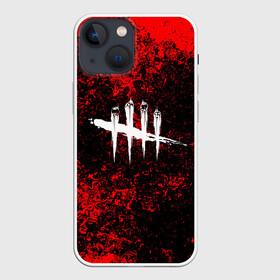Чехол для iPhone 13 mini с принтом Dead by Daylight ,  |  | dead by daylight | game | hillbilly | maniacs | trapper | wraith | деревенщина | игра | мертвые днем | охотник | призрак