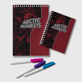 Блокнот с принтом Arctic Monkeys , 100% бумага | 48 листов, плотность листов — 60 г/м2, плотность картонной обложки — 250 г/м2. Листы скреплены удобной пружинной спиралью. Цвет линий — светло-серый
 | британская | гараж | группа | инди рок | метал | ню | постпанк | психоделический | рок | хай грин | электроник