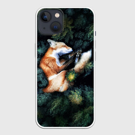 Чехол для iPhone 13 с принтом Лисичка в Лесу ,  |  | core | cute | forest | fox | foxes | ginger | world | деревья | забавная | зелень | кино | лес | лис | лиса | лисица | лисицы | лисичка | лисички | лист | листва | лисы | милая | мира | рыжая | рыжие | сердце | смешная | фильм | фыр