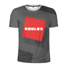 Мужская футболка 3D спортивная с принтом ROBLOX , 100% полиэстер с улучшенными характеристиками | приталенный силуэт, круглая горловина, широкие плечи, сужается к линии бедра | Тематика изображения на принте: block | lego | logo | minecraft | online | oof | quest | roblocks | roblockx | roblox | studio | блок | блоки | голова | игра | игры | квест | лего | лицо | лого | логотип | майнкрафт | онлайн | роблокс | символ | студия
