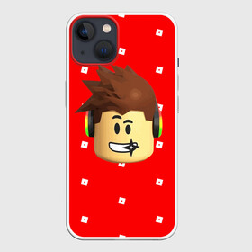 Чехол для iPhone 13 с принтом ROBLOX Head ,  |  | lego | logo | meme | memes | minecraft | oof | quest | roblocks | roblockx | roblox | studio | блок | блоки | голова | игра | игры | квест | лего | лицо | лого | логотип | майнкрафт | мем | мемы | онлайн | роблокс | студия