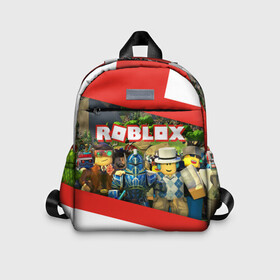 Детский рюкзак 3D с принтом ROBLOX , 100% полиэстер | лямки с регулируемой длиной, сверху петелька, чтобы рюкзак можно было повесить на вешалку. Основное отделение закрывается на молнию, как и внешний карман. Внутри дополнительный карман. По бокам два дополнительных кармашка | Тематика изображения на принте: lego | logo | meme | memes | minecraft | oof | quest | roblocks | roblockx | roblox | studio | блок | блоки | голова | игра | игры | квест | лего | лицо | лого | логотип | майнкрафт | мем | мемы | онлайн | роблокс | студия