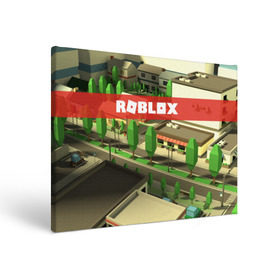 Холст прямоугольный с принтом ROBLOX City , 100% ПВХ |  | lego | logo | meme | memes | minecraft | oof | quest | roblocks | roblockx | roblox | studio | блок | блоки | голова | игра | игры | квест | лего | лицо | лого | логотип | майнкрафт | мем | мемы | онлайн | роблокс | студия