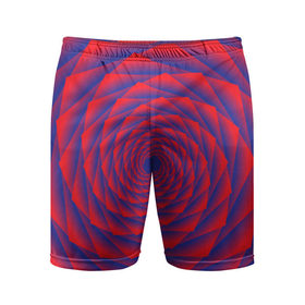 Мужские шорты 3D спортивные с принтом Абстрактный туннель ,  |  | Тематика изображения на принте: 