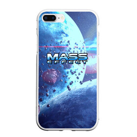 Чехол для iPhone 7Plus/8 Plus матовый с принтом MASS EFFECT , Силикон | Область печати: задняя сторона чехла, без боковых панелей | amdromeda initiative | andromeda | game | gun | hemet | n7 | rifle | ryder | soldier | space | star | weapon