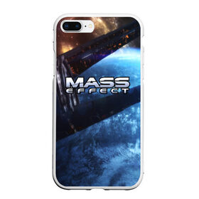 Чехол для iPhone 7Plus/8 Plus матовый с принтом MASS EFFECT , Силикон | Область печати: задняя сторона чехла, без боковых панелей | amdromeda initiative | andromeda | game | gun | hemet | n7 | rifle | ryder | soldier | space | star | weapon