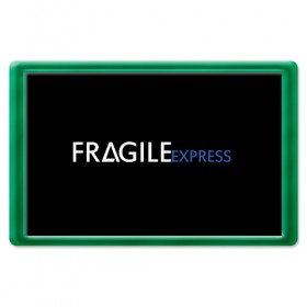 Магнит 45*70 с принтом FRAGILE EXPRESS , Пластик | Размер: 78*52 мм; Размер печати: 70*45 | kojima productions | кодзима | кодзима продакшн