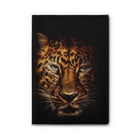 Обложка для автодокументов с принтом Ягуар , натуральная кожа |  размер 19,9*13 см; внутри 4 больших “конверта” для документов и один маленький отдел — туда идеально встанут права | гепард | кошка | леопард | охотник | тигр | хищник | ягуар