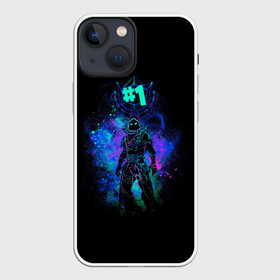 Чехол для iPhone 13 mini с принтом Fortnite. Neon Raven ,  |  | battle | epic | fortnite | games | nevermore | raven | royale | save | soldier | world | битва | ворон | королевская | солдат | фортнайт