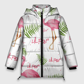 Женская зимняя куртка 3D с принтом Lil Peep pink flamingo , верх — 100% полиэстер; подкладка — 100% полиэстер; утеплитель — 100% полиэстер | длина ниже бедра, силуэт Оверсайз. Есть воротник-стойка, отстегивающийся капюшон и ветрозащитная планка. 

Боковые карманы с листочкой на кнопках и внутренний карман на молнии | benz truck | girls. pink | gustav hr | hip hop | lil | lil peep | peep | rap | лил | лилпип | листья | пальма | пальмы | пип | розовый | рэп | фламинго | хип хоп | эмо | эмо реп