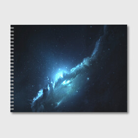 Альбом для рисования с принтом ATLANTIS NEBULA , 100% бумага
 | матовая бумага, плотность 200 мг. | Тематика изображения на принте: galaxy | nebula | space | star | абстракция | вселенная | галактика | звезда | звезды | космический | планеты