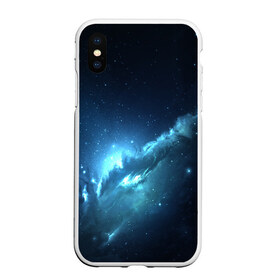 Чехол для iPhone XS Max матовый с принтом ATLANTIS NEBULA , Силикон | Область печати: задняя сторона чехла, без боковых панелей | galaxy | nebula | space | star | абстракция | вселенная | галактика | звезда | звезды | космический | планеты