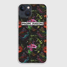 Чехол для iPhone 13 с принтом Imagine Dragons Ink ,  |  | imagine dragons | imagine dragons origins | имэджн драгонз | рок