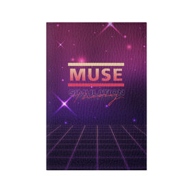 Обложка для паспорта матовая кожа с принтом Muse: Simulation Theory , натуральная матовая кожа | размер 19,3 х 13,7 см; прозрачные пластиковые крепления | alternative | music | retro | rock | simulation | theory | альбом | альтернатива | альтернативная | беллами | музыка | мьюз | мэтью | ретро | рок