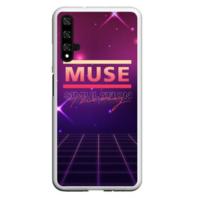 Чехол для Honor 20 с принтом Muse Simulation Theory , Силикон | Область печати: задняя сторона чехла, без боковых панелей | alternative | music | retro | rock | simulation | theory | альбом | альтернатива | альтернативная | беллами | музыка | мьюз | мэтью | ретро | рок