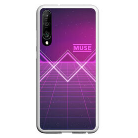 Чехол для Honor P30 с принтом Muse Simulation Theory , Силикон | Область печати: задняя сторона чехла, без боковых панелей | Тематика изображения на принте: alternative | music | retro | rock | simulation | theory | альбом | альтернатива | альтернативная | беллами | музыка | мьюз | мэтью | ретро | рок