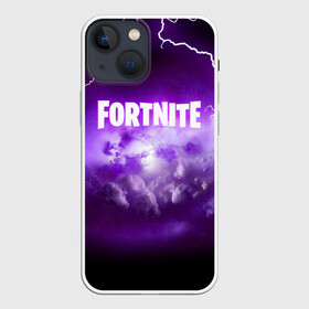 Чехол для iPhone 13 mini с принтом FORTNITE ,  |  | 2019 | armor | armour | battle royale | cybersport | esport | fortnite | game | llama | logo | батл роял | батл рояль | броня | вспышка | игра | киберспорт | лама | молния | разряд | симулятор строительства | строительство | фиолетовый | фи