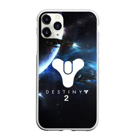 Чехол для iPhone 11 Pro матовый с принтом DESTINY 2 , Силикон |  | action | destiny | destiny 2 | fantasy | game | hunter | online | titan | traveller | warlock | игры | космос | шутер