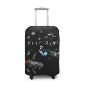 Чехол для чемодана 3D с принтом destiny 2 , 86% полиэфир, 14% спандекс | двустороннее нанесение принта, прорези для ручек и колес | action | destiny | destiny 2 | fantasy | game | hunter | online | titan | traveller | warlock | игры | космос | шутер