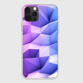 Чехол для iPhone 12 Pro Max с принтом Текстура , Силикон |  | abstraction | geometry | polygon | абстракция | геометрия | грань | краски | кубик | кубики | линии | мозаика | полигоны | разноцветные | ребро | текстура | тени | узор