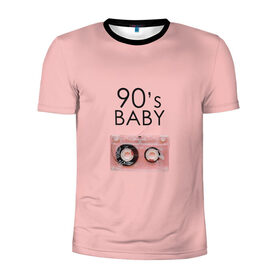 Мужская футболка 3D спортивная с принтом 90-е , 100% полиэстер с улучшенными характеристиками | приталенный силуэт, круглая горловина, широкие плечи, сужается к линии бедра | mtv | music | детство | дискотека | кассета | музыка | перестройка | ретро | ссср