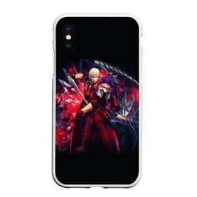 Чехол для iPhone XS Max матовый с принтом Devil May Cry , Силикон | Область печати: задняя сторона чехла, без боковых панелей | devilmaycry | dmc